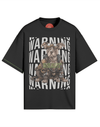 Pit Bull Warning Graphic Tee