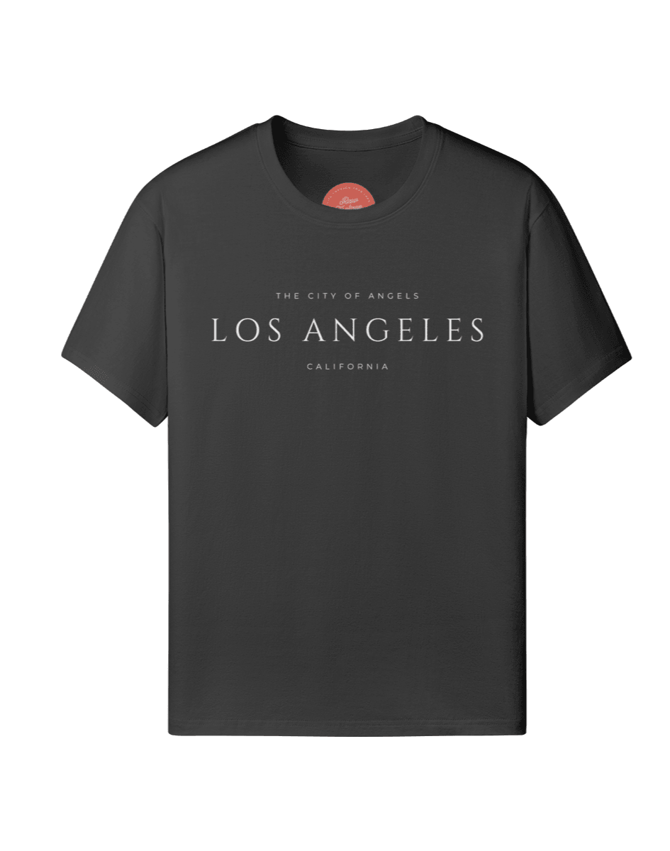500 LEVEL Los Angeles California City Of Angels Graphic T-Shirt - Unisex Cotton Tee