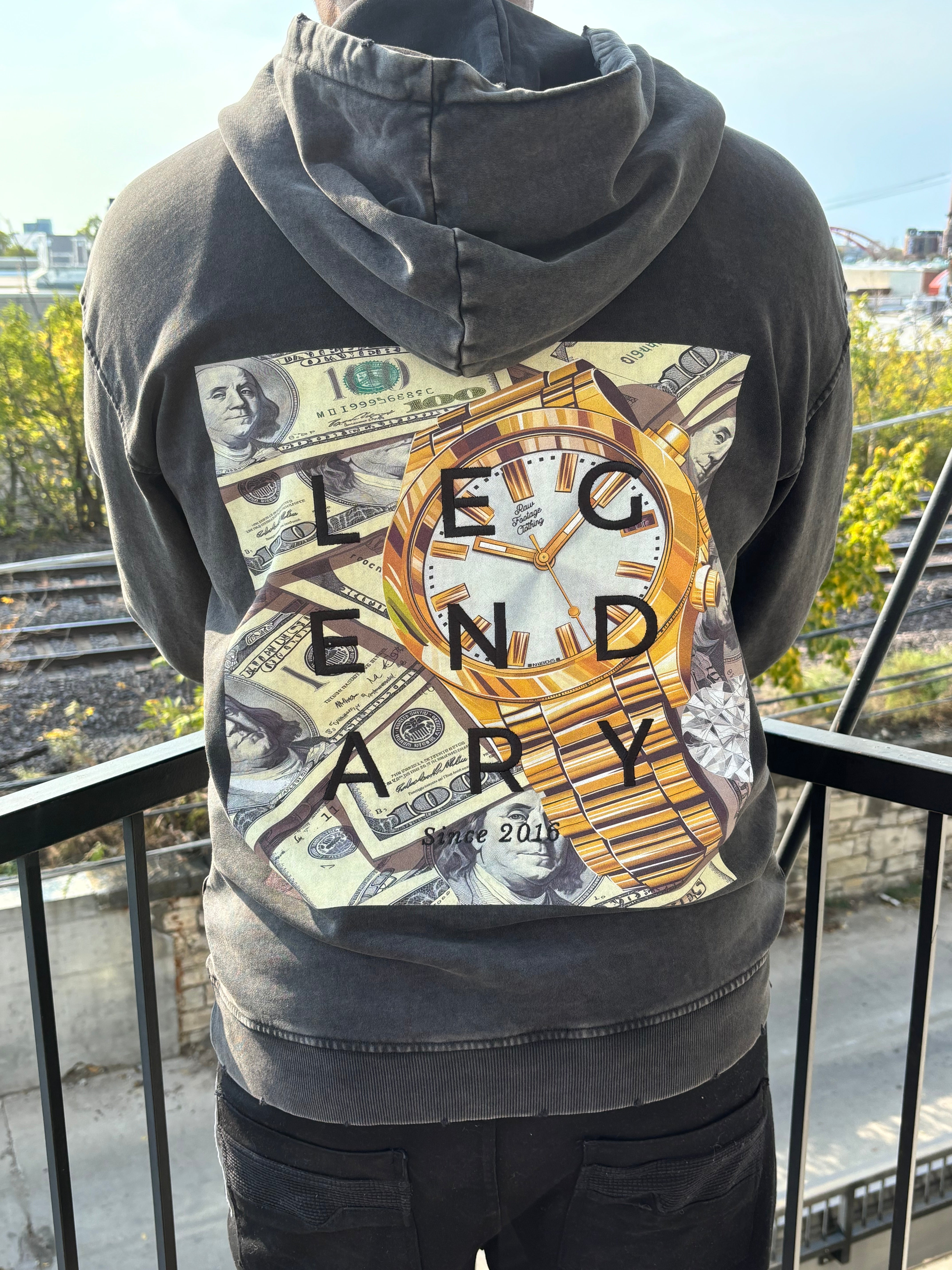 Be Legendary Snap Hoodie